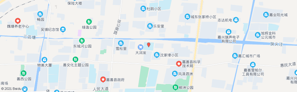 嘉兴财富广场(第二实验小学)_公交站地图_嘉兴公交_妙搜公交查询2024