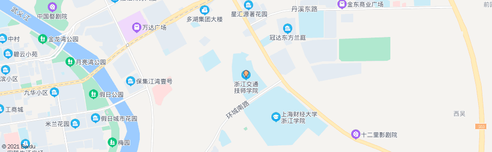 金华交通技师学院_公交站地图_金华公交_妙搜公交查询2024