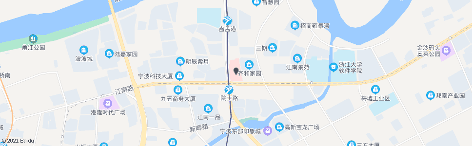 宁波宁波颐乐园(李惠利东部医院)_公交站地图_宁波公交_妙搜公交查询2024