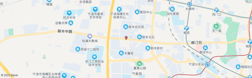 宁波联丰路丽园南路口(送子鸟医院)_公交站地图_宁波公交_妙搜公交查询2025