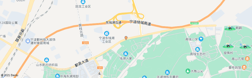 宁波红舒村_公交站地图_宁波公交_妙搜公交查询2024