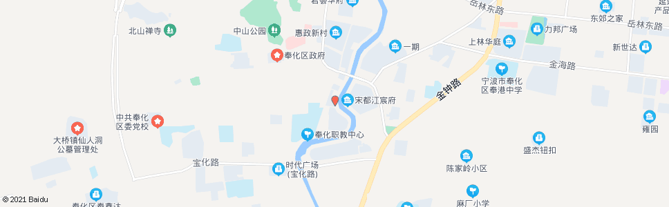 宁波桑园新村_公交站地图_宁波公交_妙搜公交查询2024