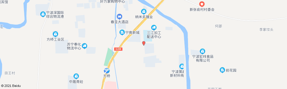 宁波禾家桥村_公交站地图_宁波公交_妙搜公交查询2024