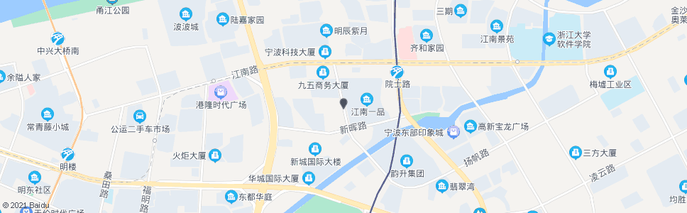 宁波科兴路_公交站地图_宁波公交_妙搜公交查询2024