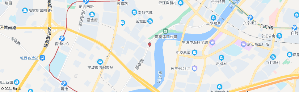 宁波鄞奉路南苑街口_公交站地图_宁波公交_妙搜公交查询2025