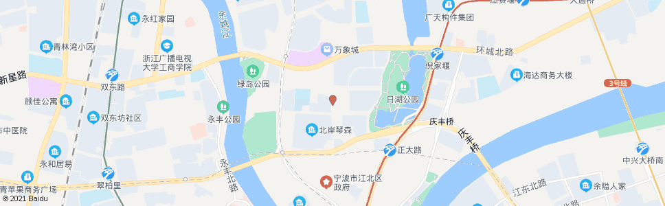 宁波锦绣江花(江北实验小学)_公交站地图_宁波公交_妙搜公交查询2024