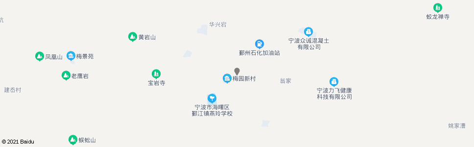 宁波蔡家溪_公交站地图_宁波公交_妙搜公交查询2025