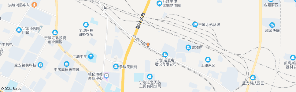 宁波洪盛路宁慈路口_公交站地图_宁波公交_妙搜公交查询2024