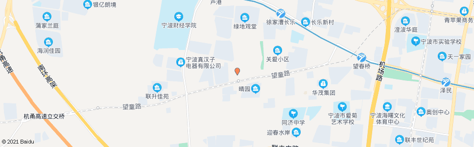 宁波庙洪路望童路口_公交站地图_宁波公交_妙搜公交查询2025