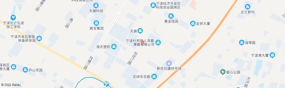 宁波松花江路黄山路_公交站地图_宁波公交_妙搜公交查询2025