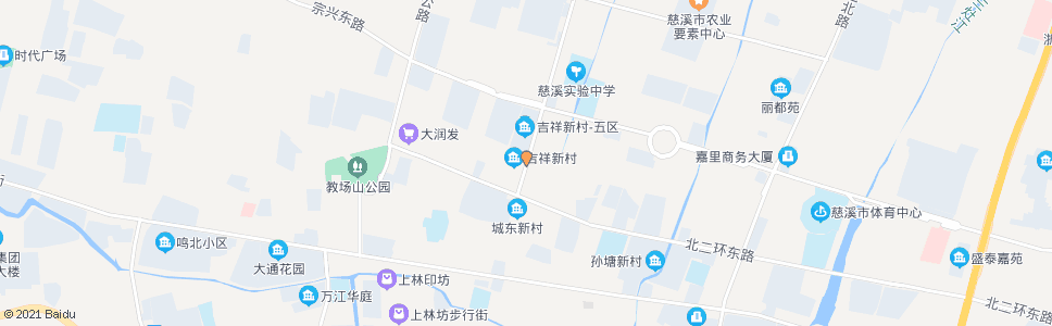 宁波吉祥新村_公交站地图_宁波公交_妙搜公交查询2025