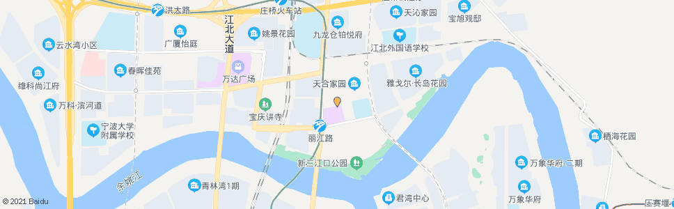 宁波天和家园_公交站地图_宁波公交_妙搜公交查询2025