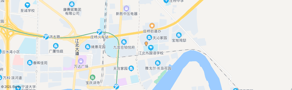 宁波天沁路康桥南路口_公交站地图_宁波公交_妙搜公交查询2025