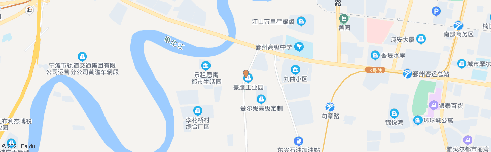 宁波明光路文水路口_公交站地图_宁波公交_妙搜公交查询2024