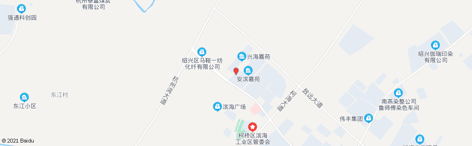 绍兴兴海小学(安滨嘉苑)_公交站地图_绍兴公交_妙搜公交查询2025