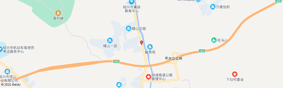 绍兴会稽村_公交站地图_绍兴公交_妙搜公交查询2025