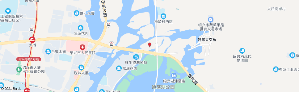 绍兴会龙村_公交站地图_绍兴公交_妙搜公交查询2025