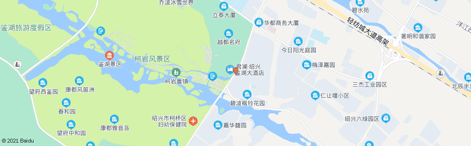 绍兴柯岩景区_公交站地图_绍兴公交_妙搜公交查询2024