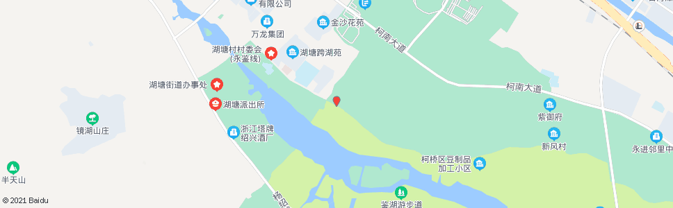 绍兴上鉴湖村_公交站地图_绍兴公交_妙搜公交查询2025