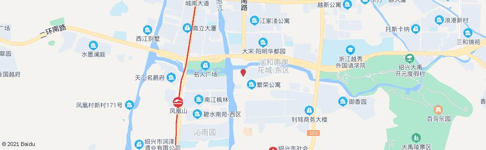 绍兴中兴路二环路口_公交站地图_绍兴公交_妙搜公交查询2025