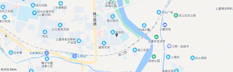 绍兴舜江新村_公交站地图_绍兴公交_妙搜公交查询2024