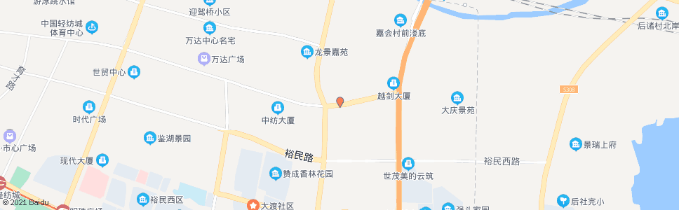 绍兴高泽村(轻纺城物流中心)_公交站地图_绍兴公交_妙搜公交查询2024