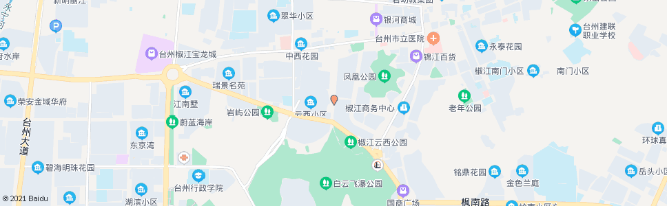 台州白云新村_公交站地图_台州公交_妙搜公交查询2025