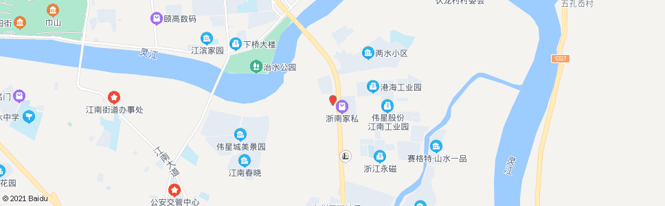 台州江铃(江南医院)_公交站地图_台州公交_妙搜公交查询2024