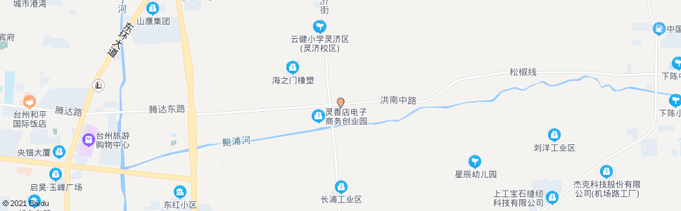 台州灵香店村_公交站地图_台州公交_妙搜公交查询2025