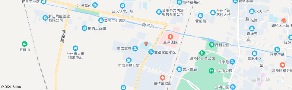 台州桐屿小学_公交站地图_台州公交_妙搜公交查询2025