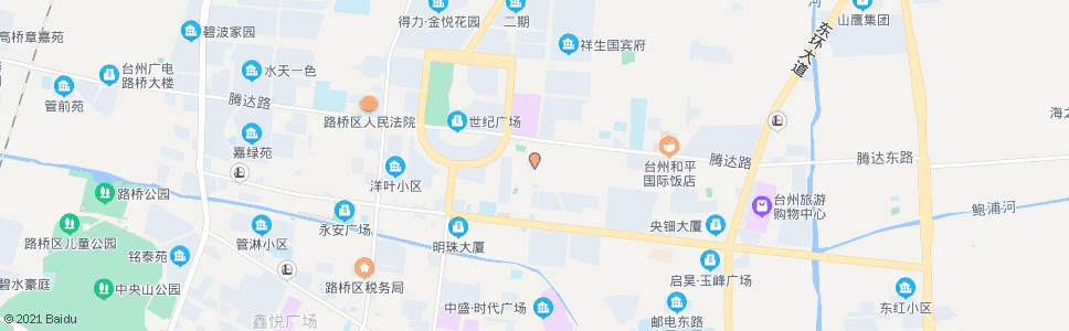 台州蔡於新村_公交站地图_台州公交_妙搜公交查询2025