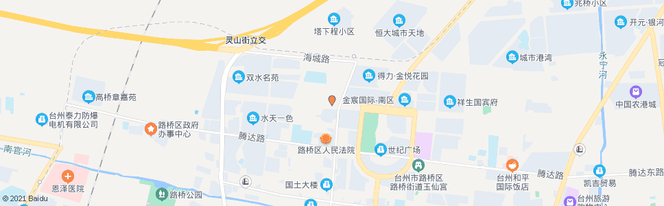 台州建筑装饰城二期_公交站地图_台州公交_妙搜公交查询2025