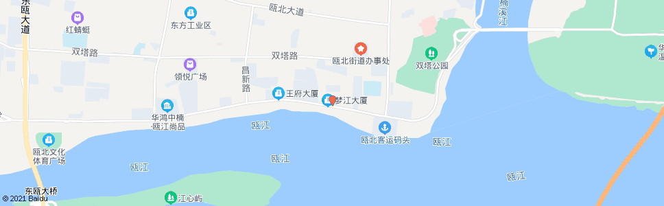 温州梦江大酒店_公交站地图_温州公交_妙搜公交查询2025