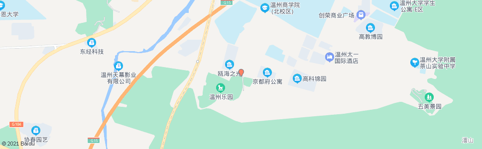 温州大学路_公交站地图_温州公交_妙搜公交查询2024